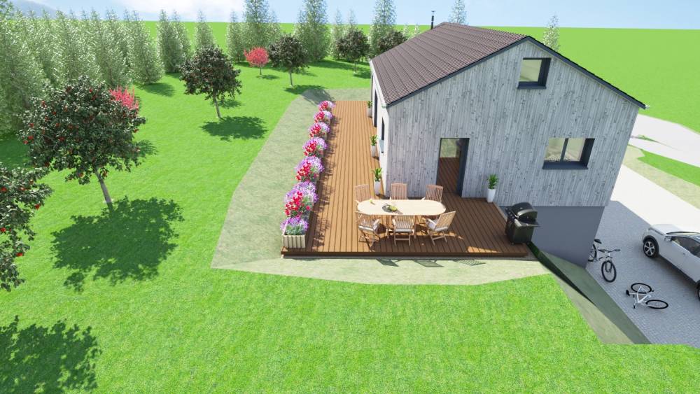 Maison  107 m² Tullins 38