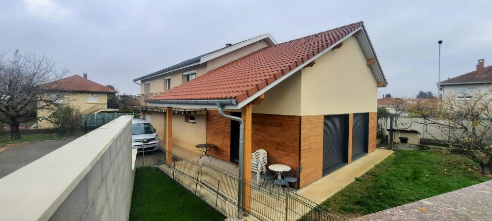 Extension 56 M² St Laurent de Mure 69